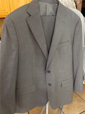 Michael Kors Men's Gray Two-Button Sport Coat/ Suit